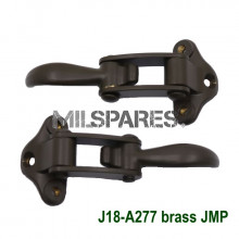 Dash clamp set, brass, early